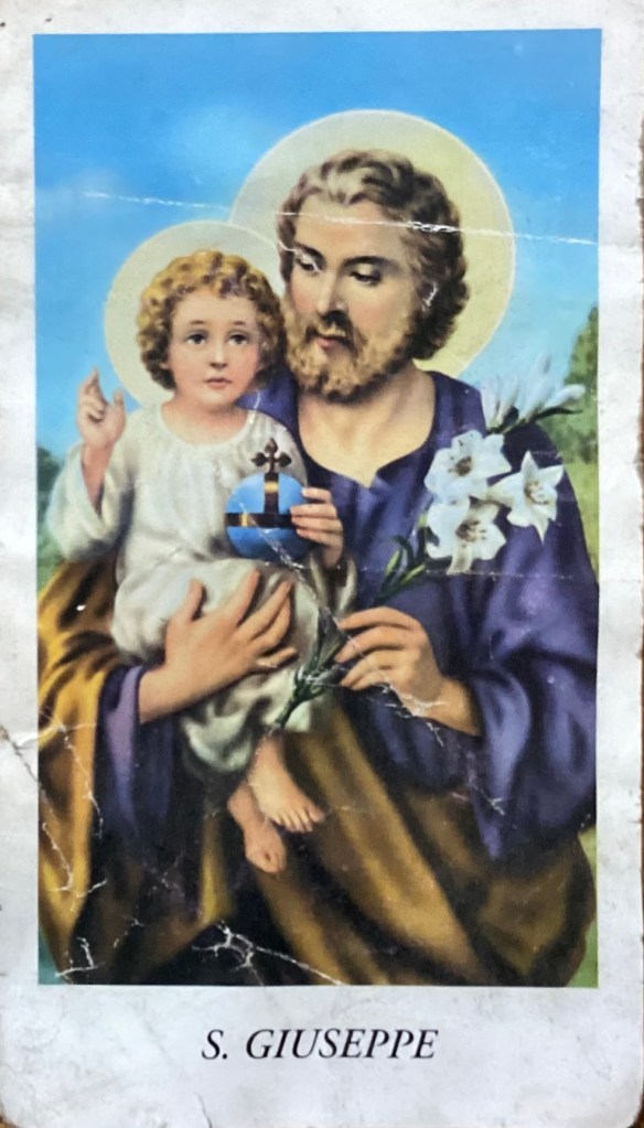 San Giuseppe con Gesù bambino modello di fede e obbedienza