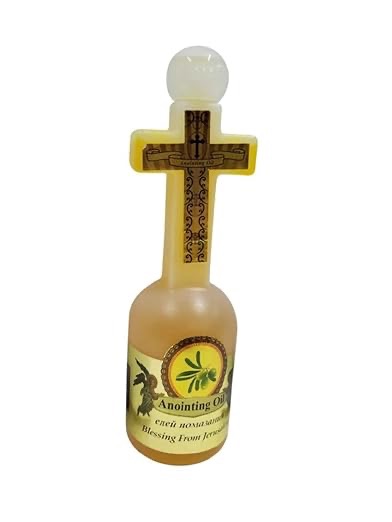 Olio benedetto del Santo Sepolcro di Gerusalemme, simbolo di guarigione, protezione spirituale e benedizione divina