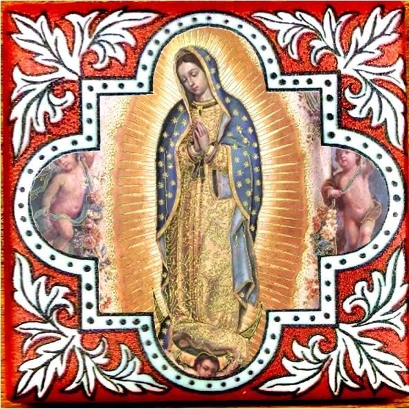 Immagine della Madonna di Guadalupe, simbolo di protezione, guarigione e intercessione materna nella preghiera cristiana
