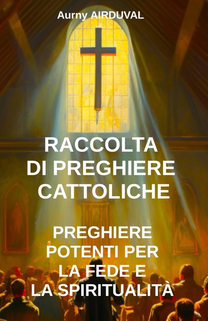 Libro raccolta di preghiere cattoliche per la sera, la notte e momenti di difficoltà
