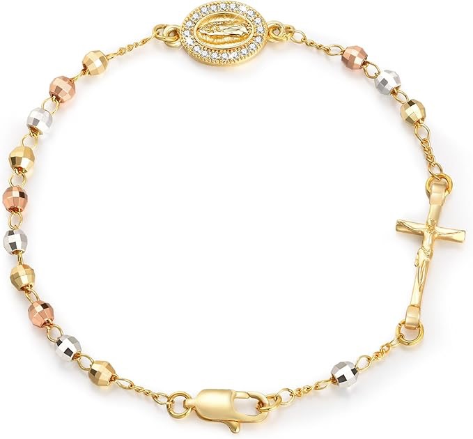 Bracciale per Rosario con la vergine di Guadalupe